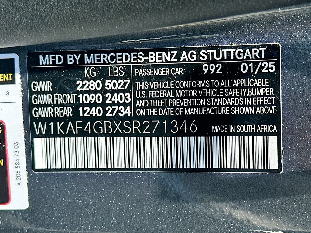 Certified 2025 Mercedes-Benz C 300 Sedan image 33