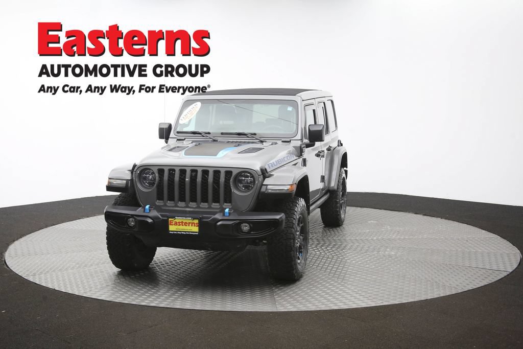 Used 2022 Jeep Wrangler Unlimited Rubicon 4xe w/ Cold Weather Group AWD/4WD image 55