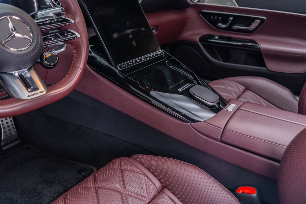 Used 2024 Mercedes-Benz SL 55 AMG 4MATIC w/ Manufactur Interior Package image 76