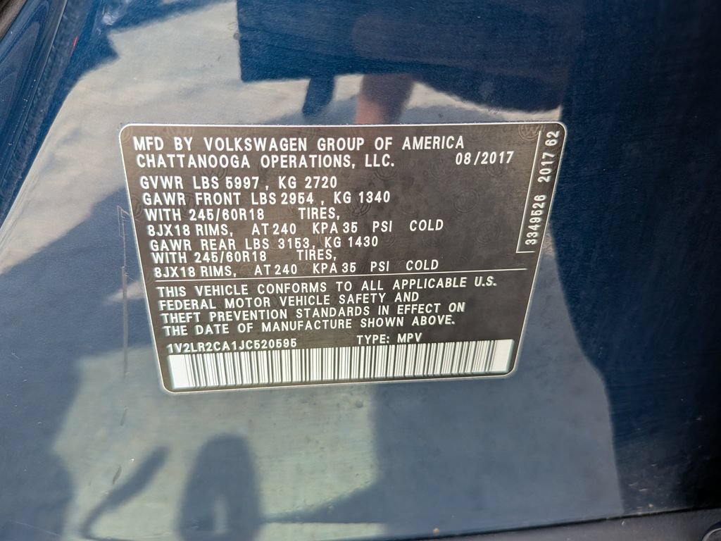 Used 2018 Volkswagen Atlas SE AWD/4WD image 37