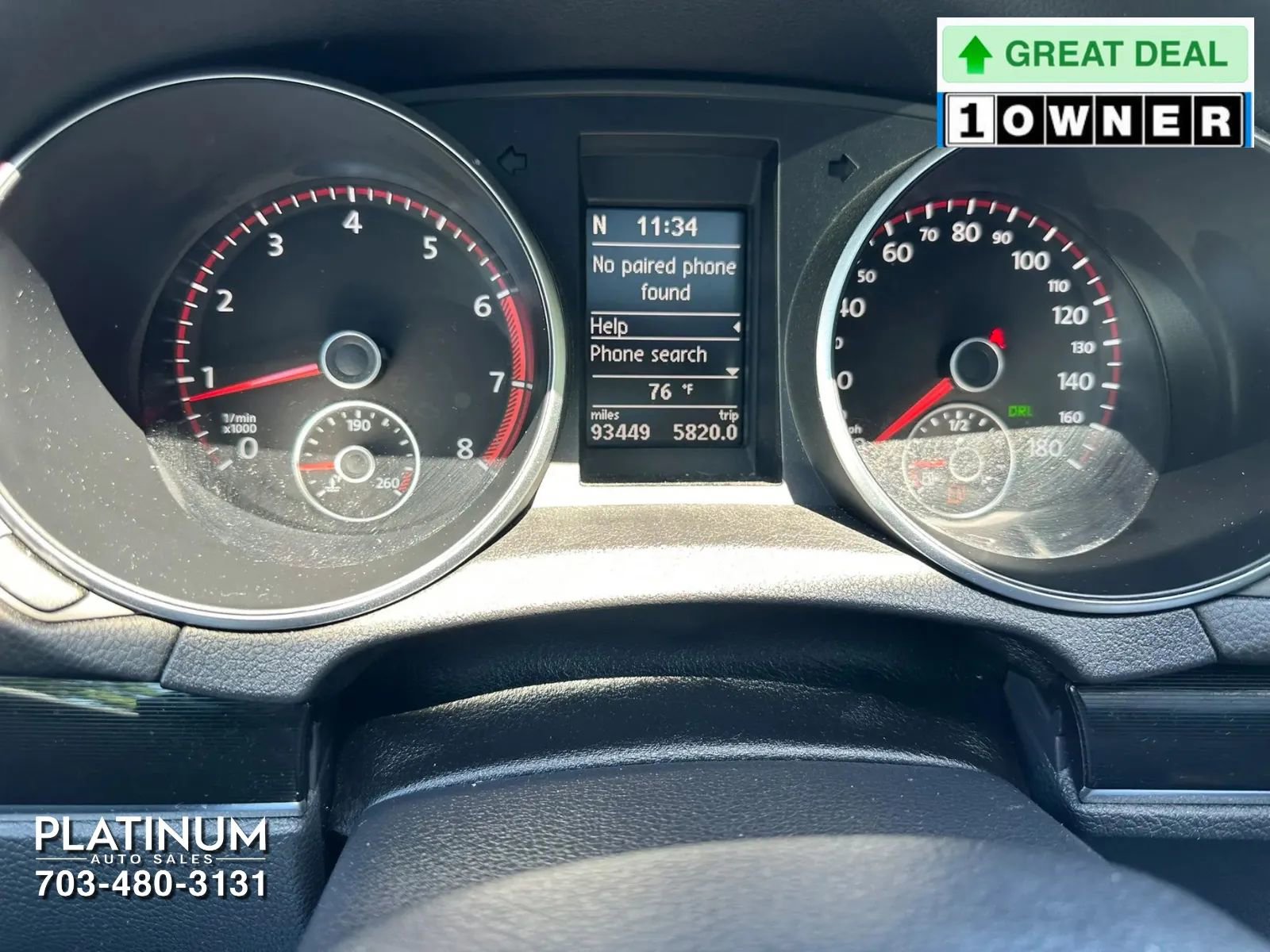 Used 2012 Volkswagen GTI 4-Door FWD image 8