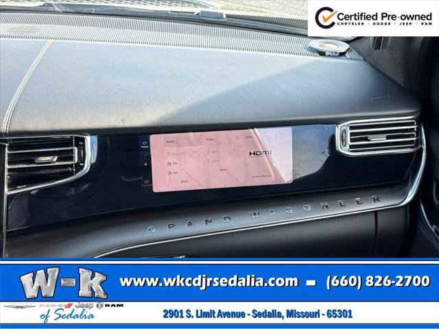 Certified 2024 Jeep Grand Wagoneer L Series II w/ Quick Order Packagew 28T AWD/4WD image 48