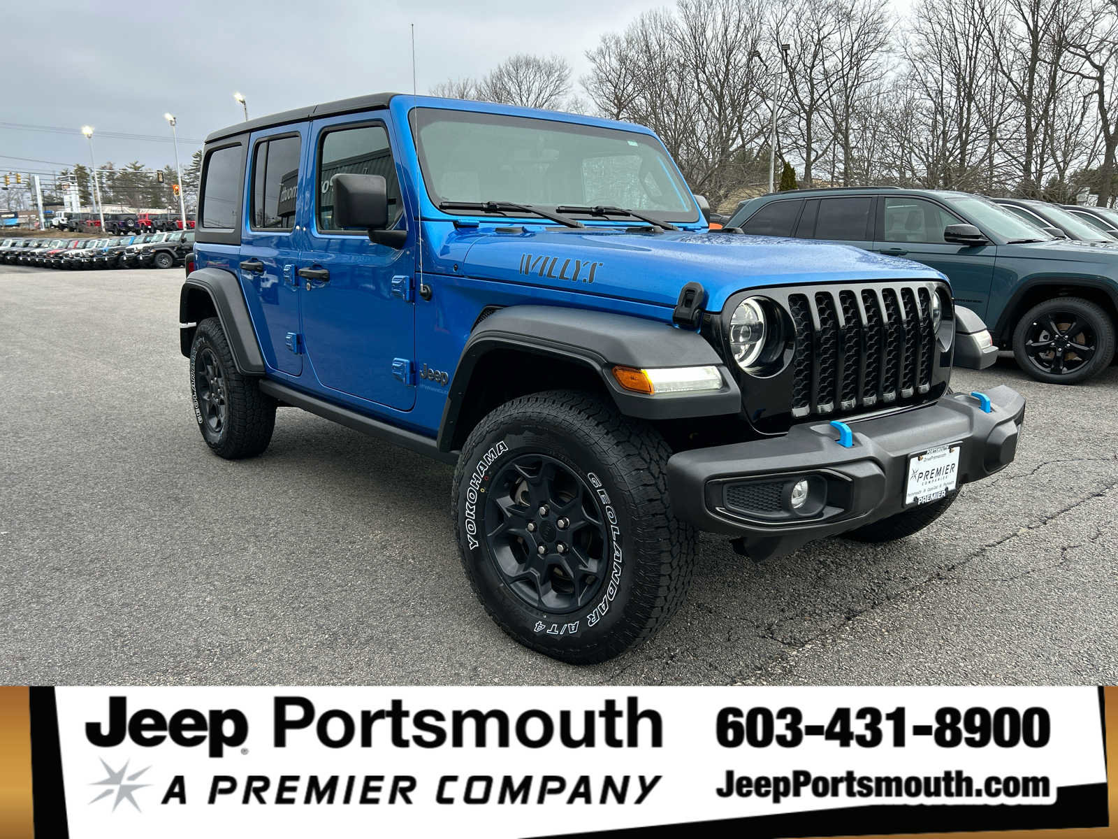 Certified 2023 Jeep Wrangler Unlimited w/ Cold Weather Group image 1
