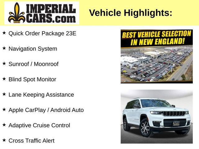 Used 2024 Jeep Grand Cherokee L Limited AWD/4WD image 7