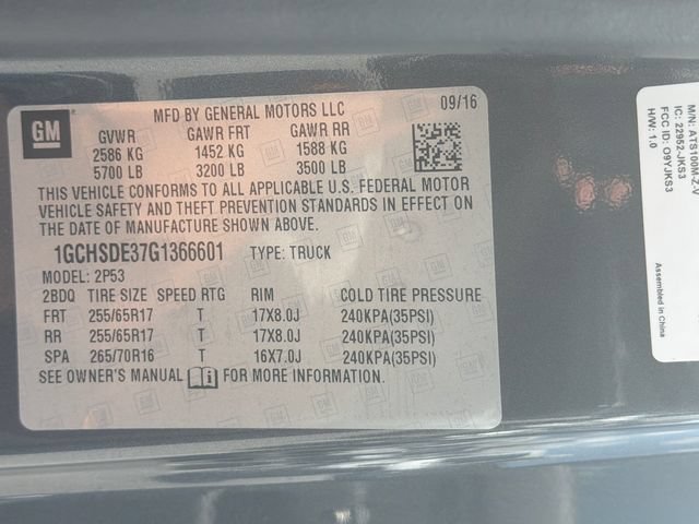 Used 2016 Chevrolet Colorado Z71 RWD image 34