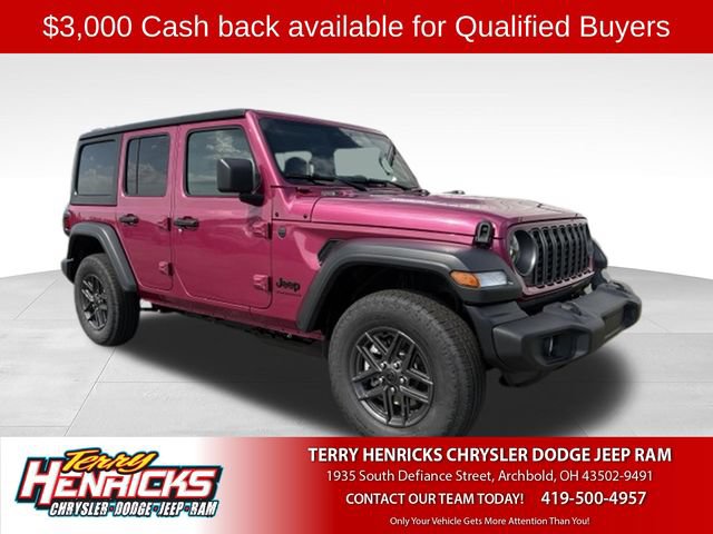 New 2026 Jeep Wrangler Unlimited Sport AWD/4WD image 1