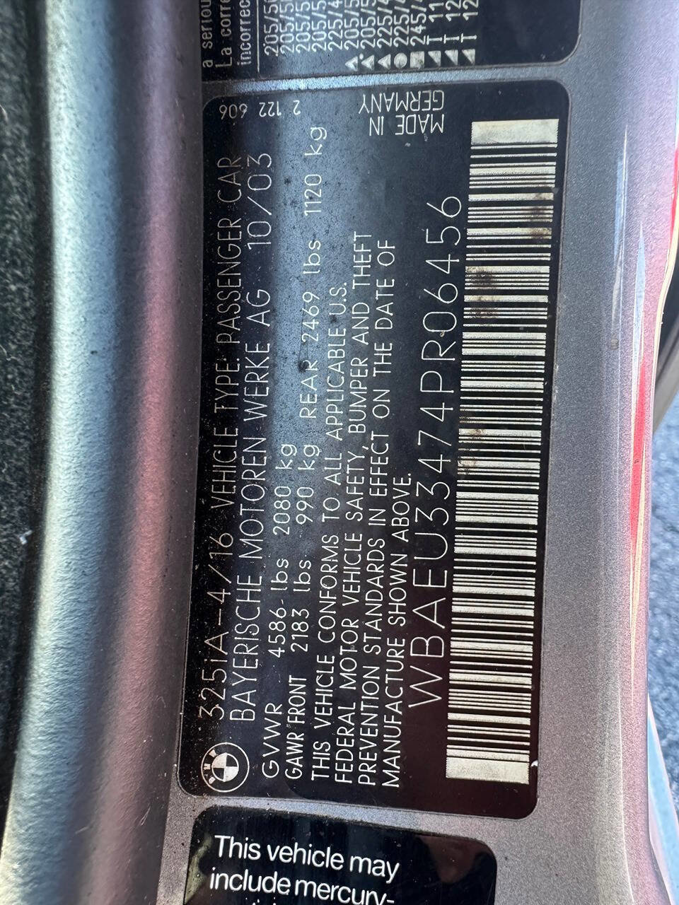 Used 2004 BMW 325xi Sedan image 10