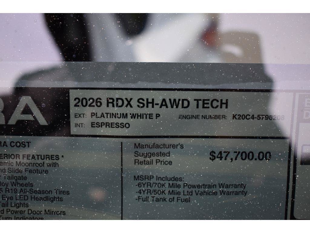 New 2026 Acura RDX w/ Technology Package AWD/4WD image 38