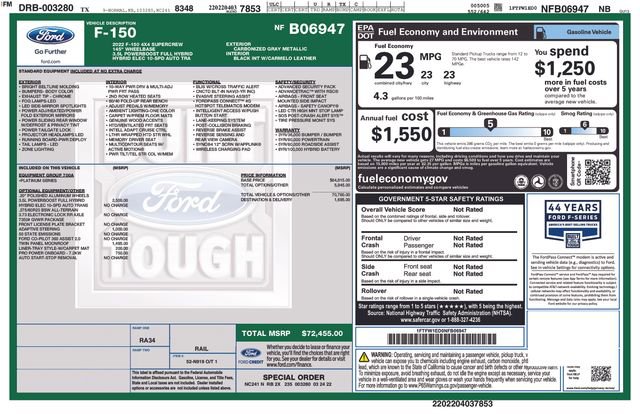 Used 2022 Ford F150 Platinum image 35