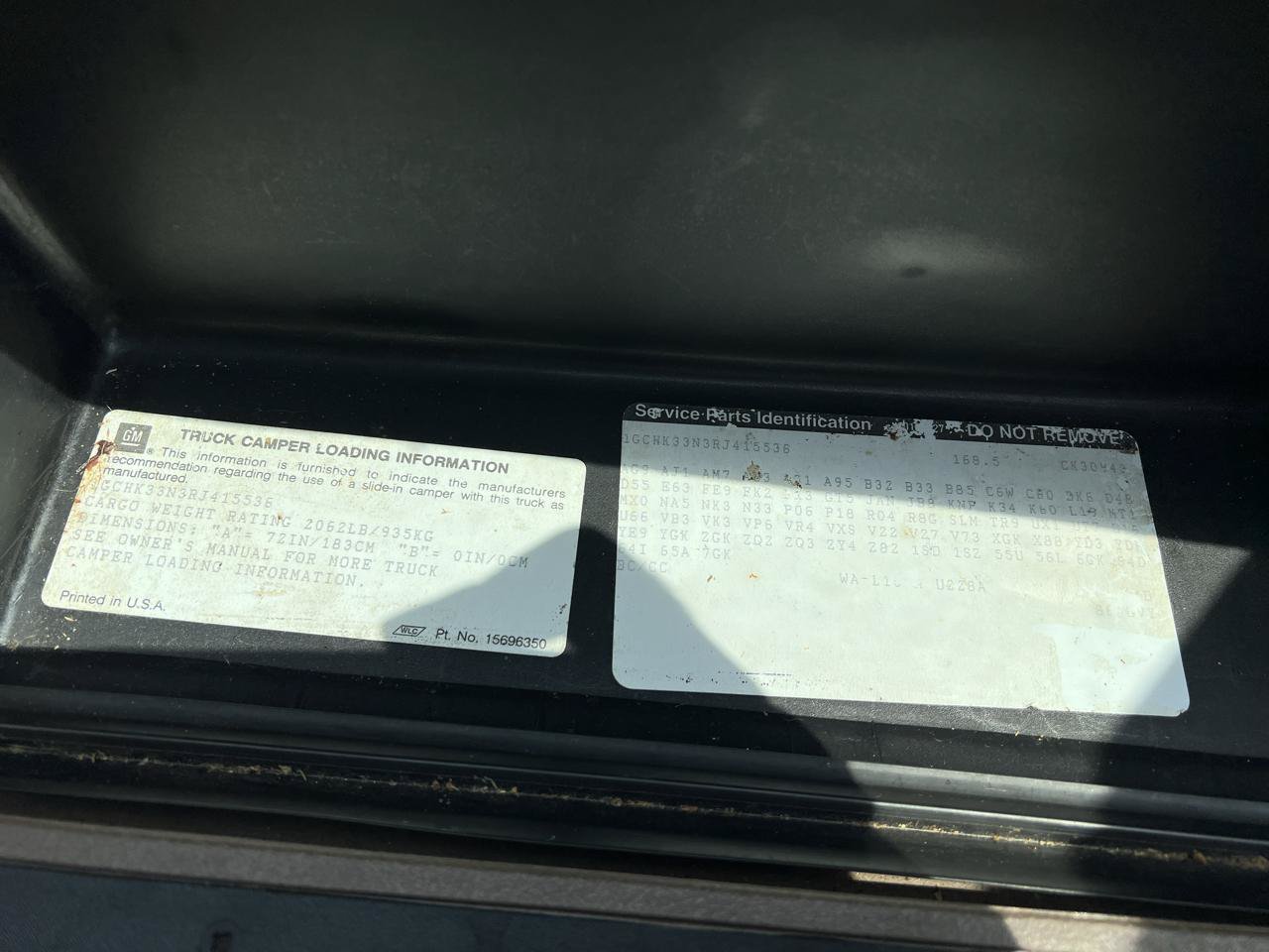 Used 1994 Chevrolet Silverado 3500 4x4 Crew Cab image 19
