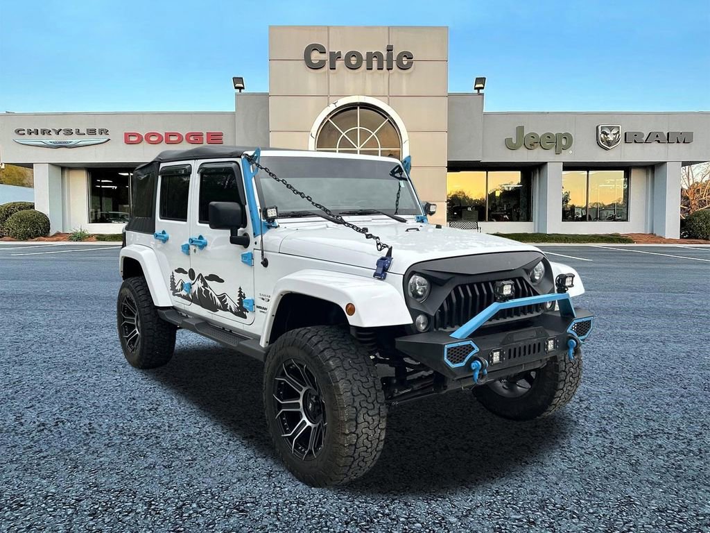 Used 2017 Jeep Wrangler Unlimited Sahara image 1