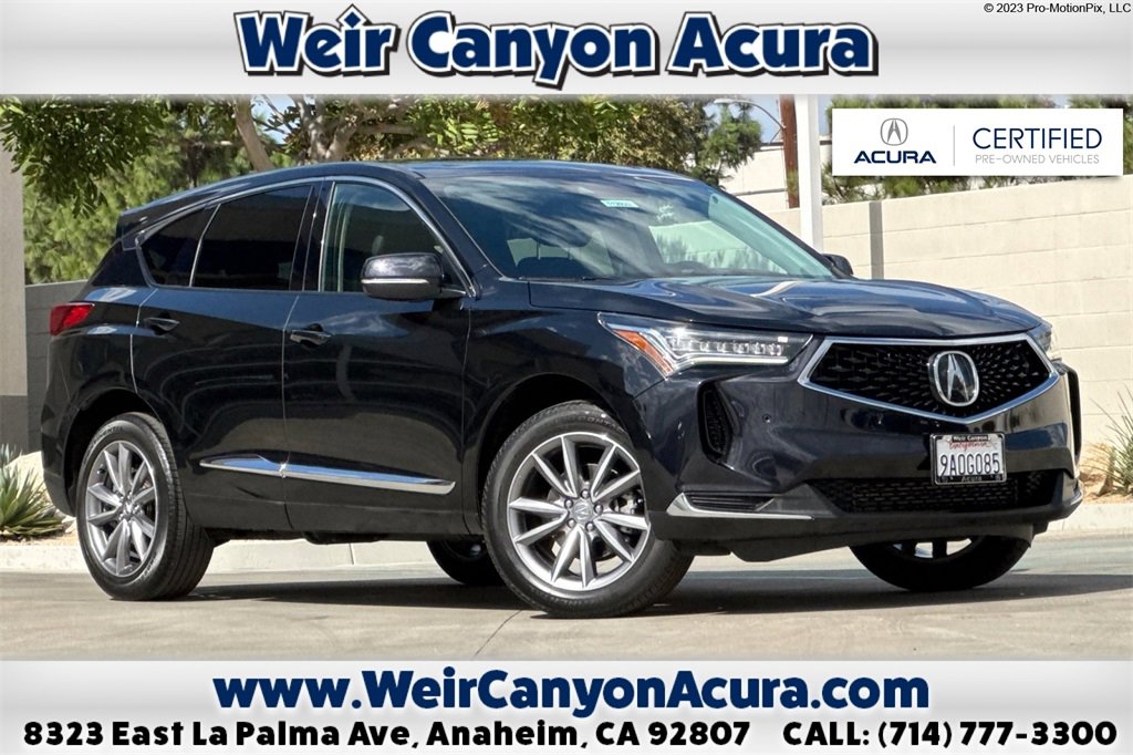 Certified 2022 Acura RDX w/ Technology Package