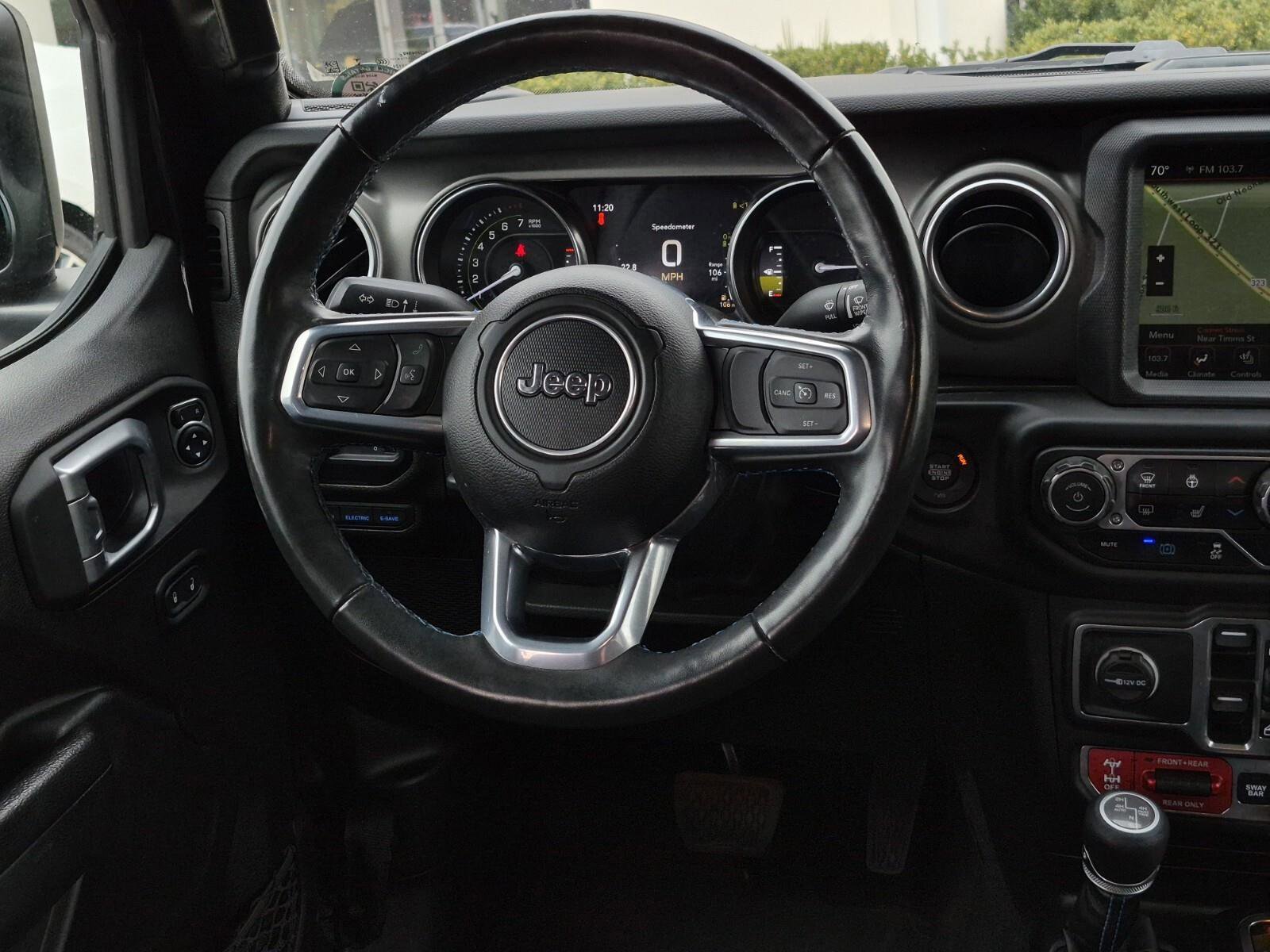 Used 2023 Jeep Wrangler Unlimited Rubicon 4xe w/ Cold Weather Group image 29