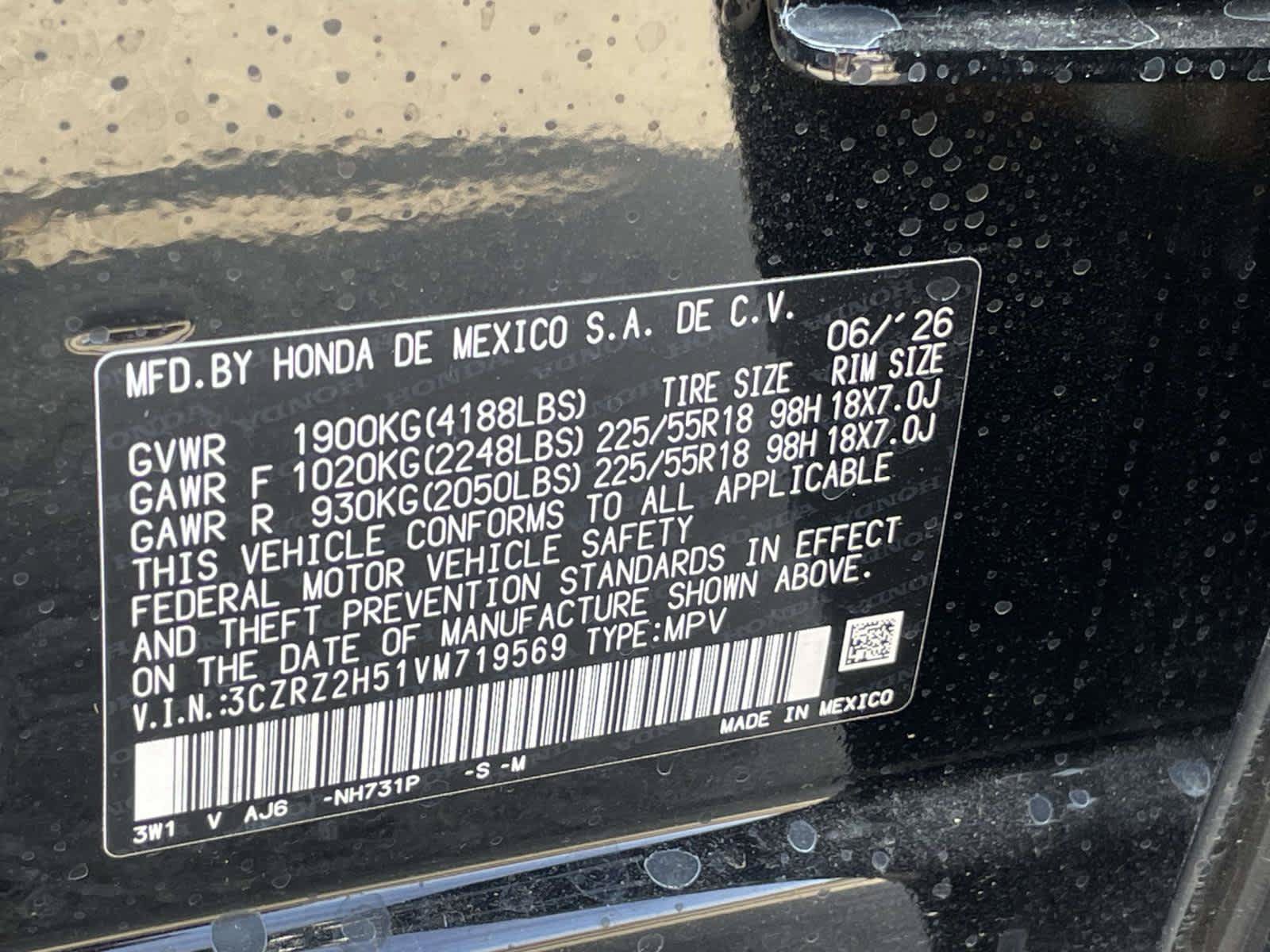 Used 2027 Honda HR-V Sport image 14