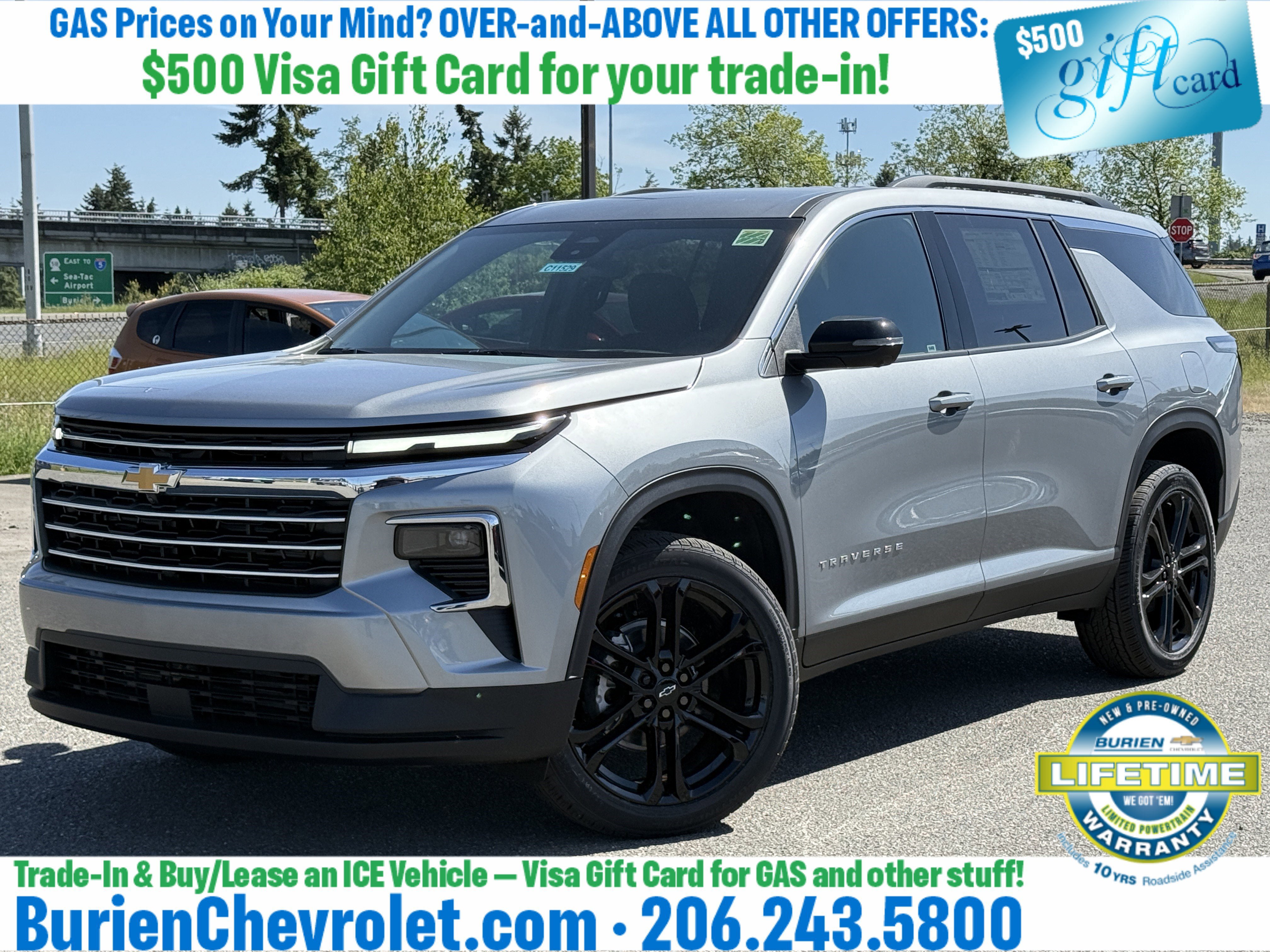 New 2026 Chevrolet Traverse LT w/ Driver Confidence Package