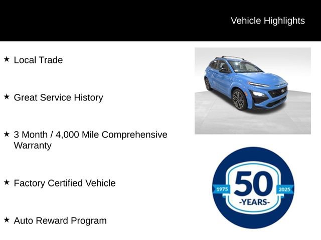 Used 2022 Hyundai Kona N Line w/ Tech Package image 7