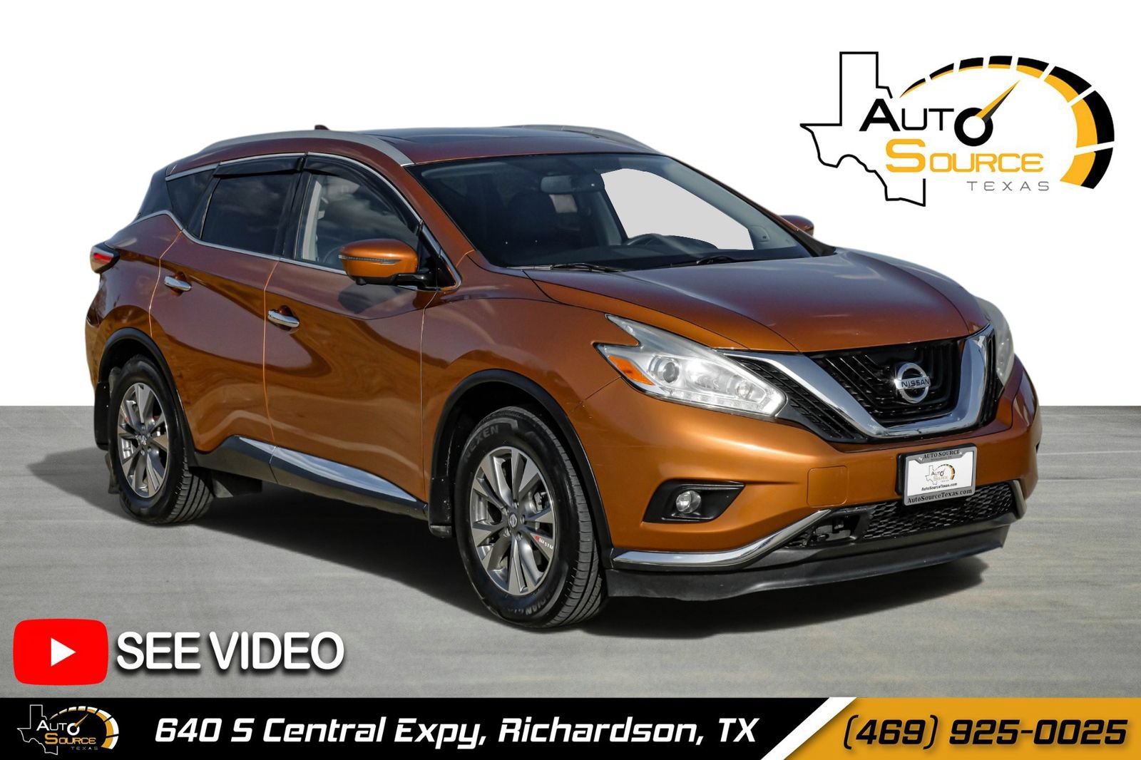 Used 2017 Nissan Murano SL w/ SL Technology Package FWD image 1