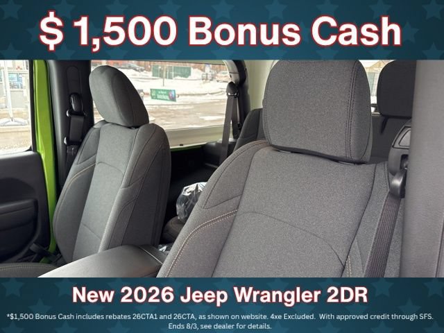 New 2026 Jeep Wrangler Sport AWD/4WD image 16