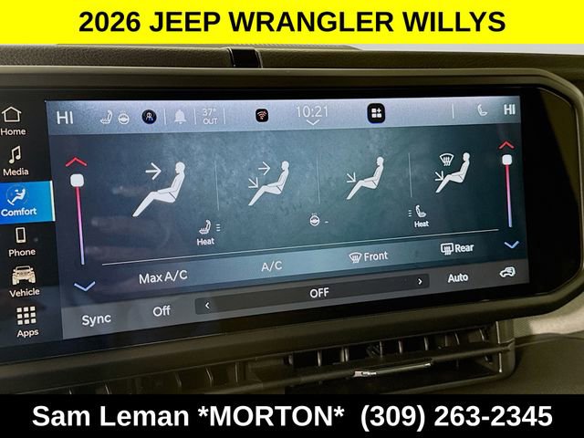 New 2026 Jeep Wrangler Willys AWD/4WD image 19