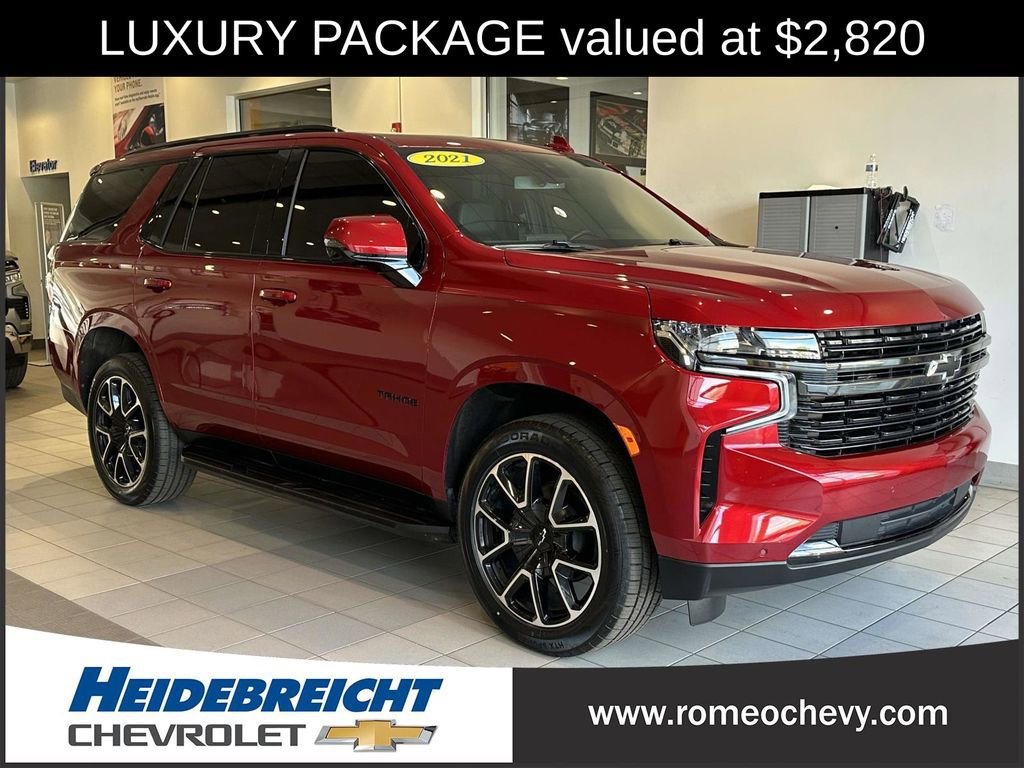 Used 2021 Chevrolet Tahoe RST w/ Luxury Package