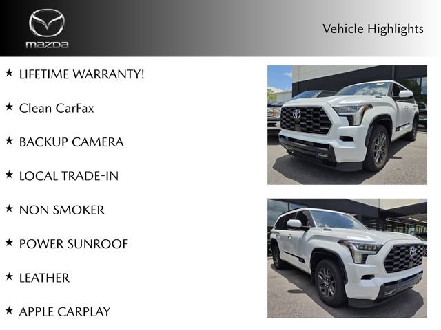 Used 2023 Toyota Sequoia Platinum AWD/4WD image 2