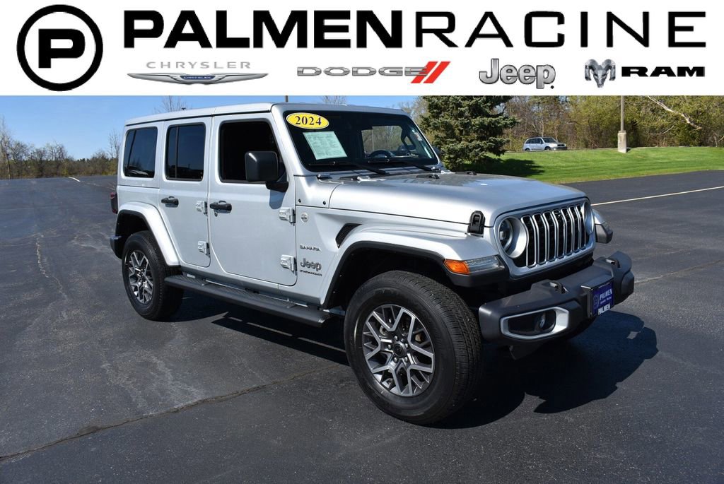 Used 2024 Jeep Wrangler Unlimited Sahara w/ Dual Top Group AWD/4WD image 1