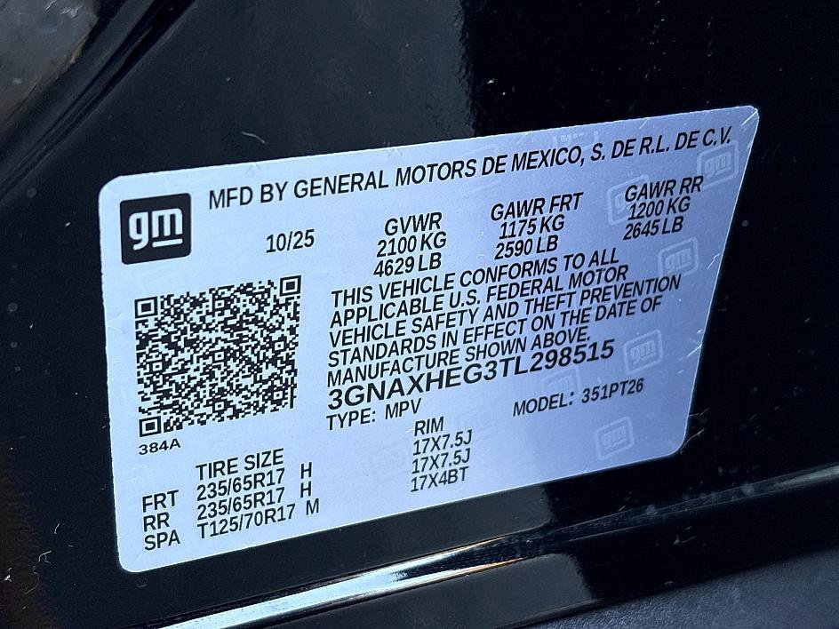 New 2026 Chevrolet Equinox LT image 21