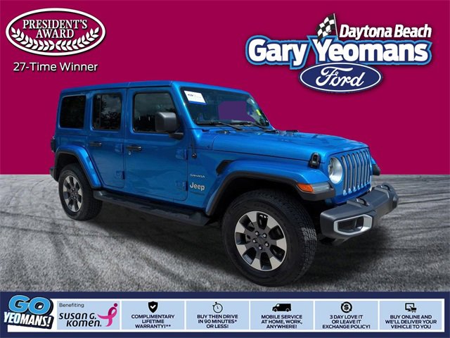 Used 2022 Jeep Wrangler Unlimited Sahara w/ LED Lighting Group