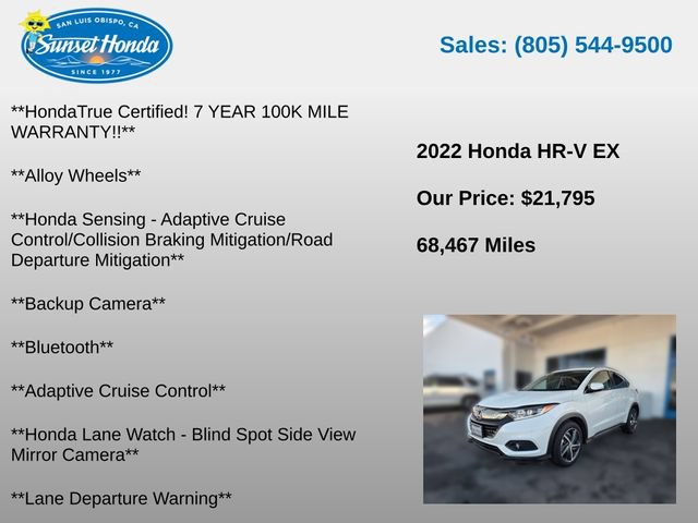 Used 2022 Honda HR-V EX image 5