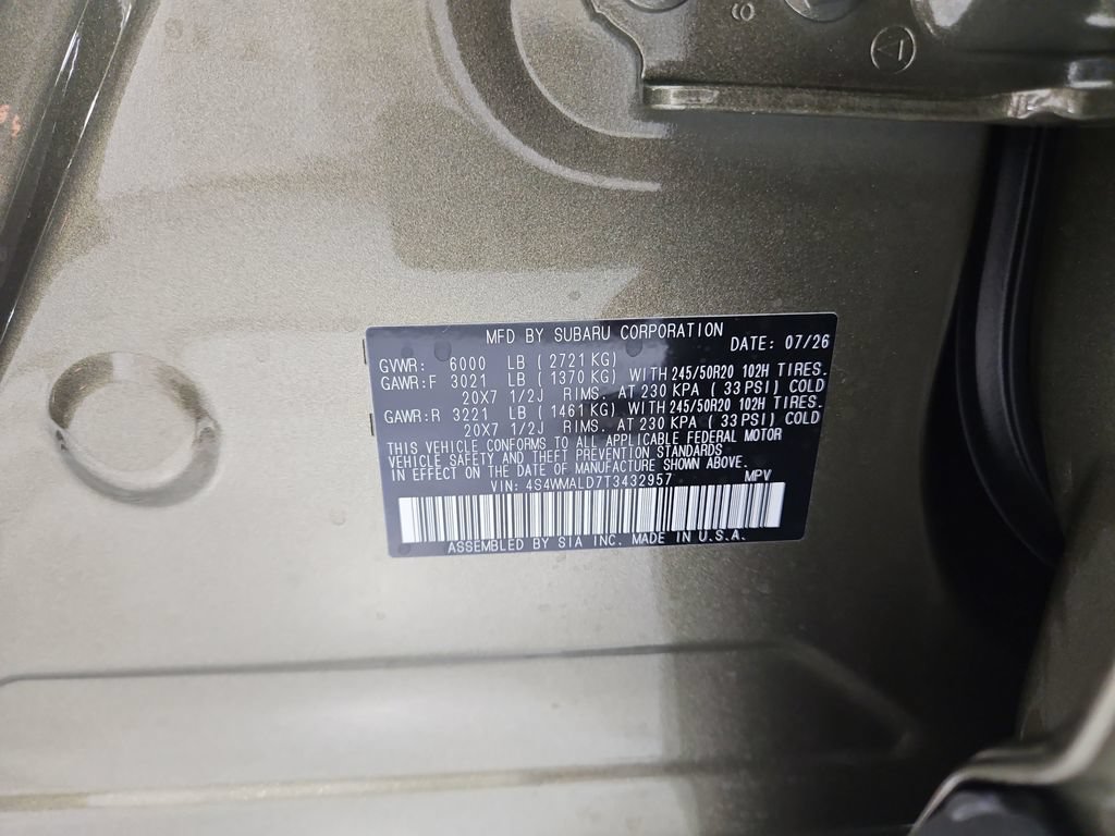 New 2026 Subaru Ascent Bronze Edition AWD/4WD image 30