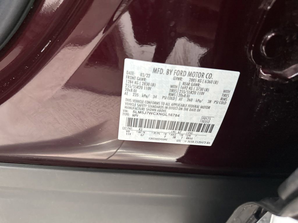 Used 2022 Lincoln Aviator Reserve RWD image 32