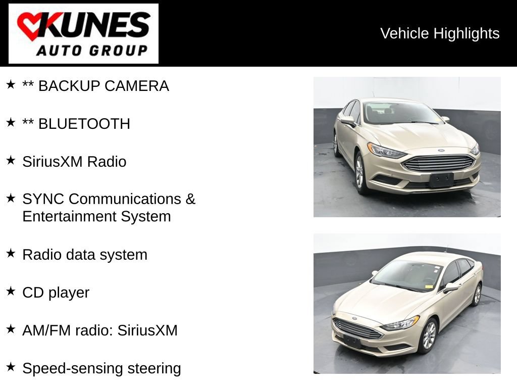 Used 2017 Ford Fusion SE FWD video 2