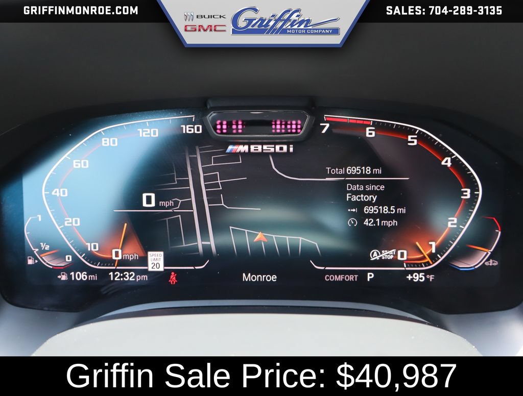 Used 2020 BMW M850i Gran Coupe xDrive AWD/4WD image 27