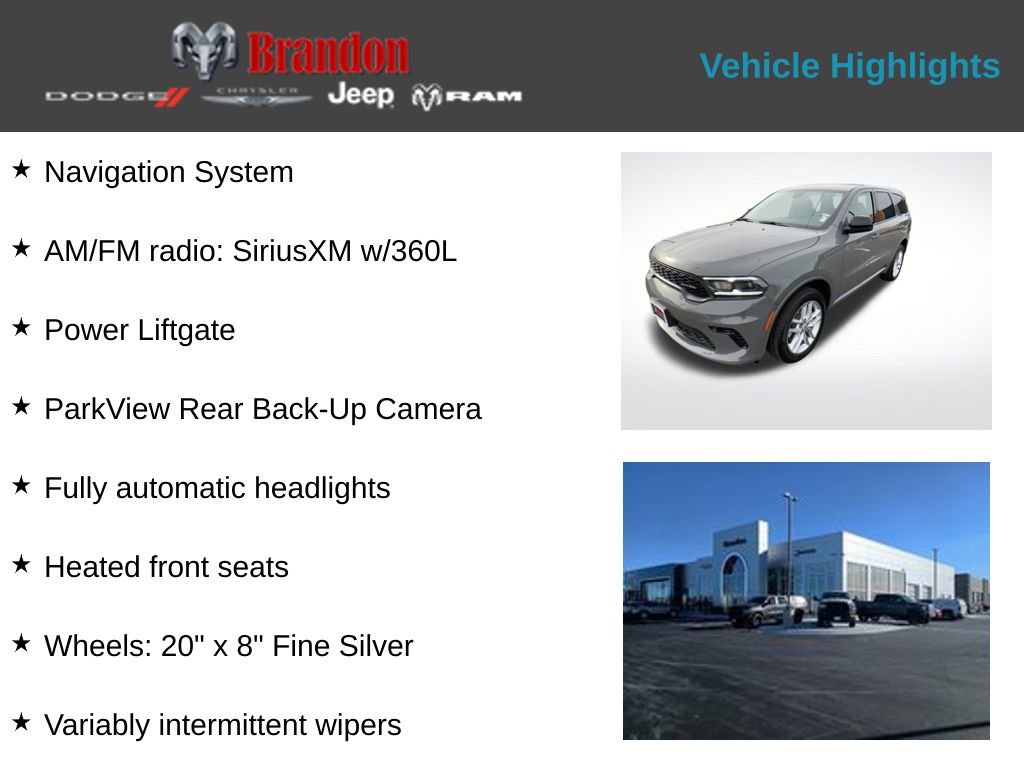 New 2026 Dodge Durango GT image 2