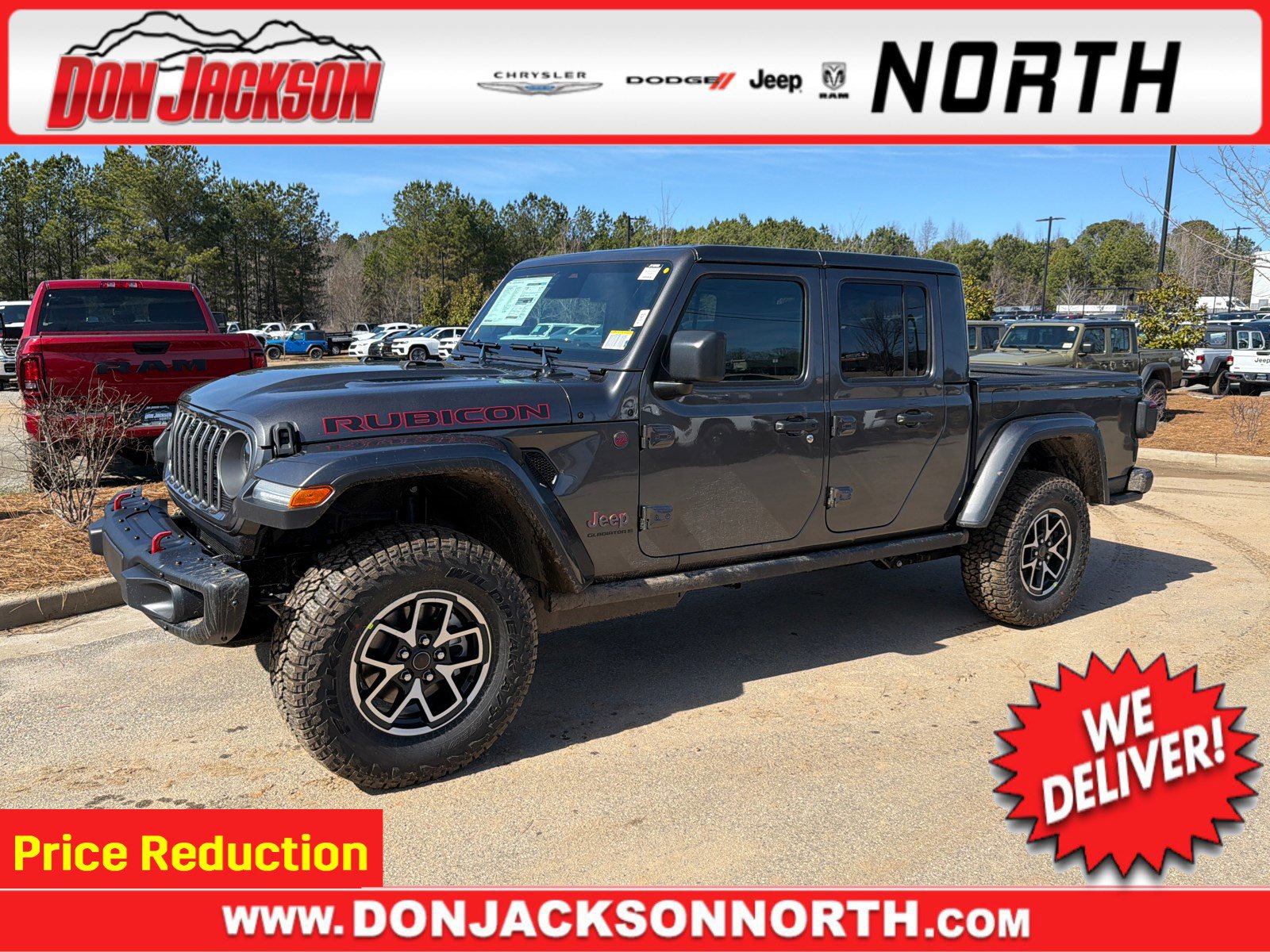 New 2026 Jeep Gladiator Rubicon