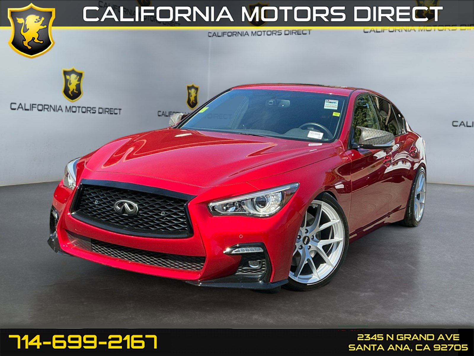 Used 2023 INFINITI Q50 Red Sport 400 image 1