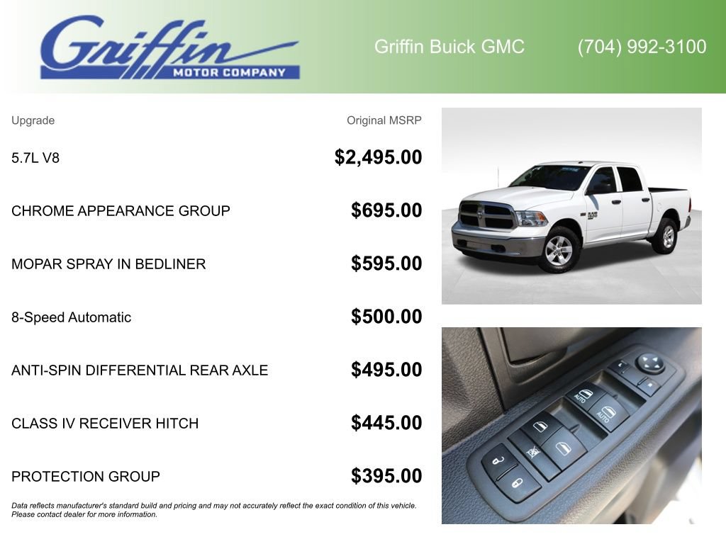 Used 2022 RAM 1500 Tradesman w/ Chrome Appearance Group AWD/4WD image 6