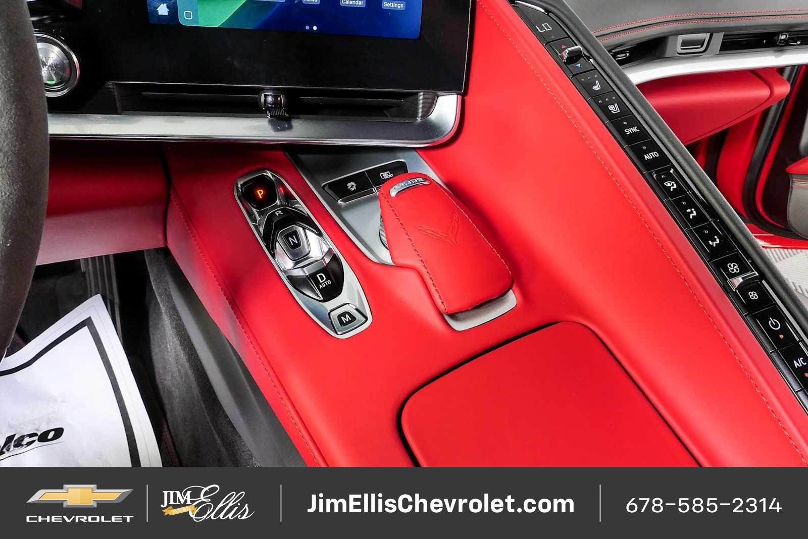Used 2024 Chevrolet Corvette Z06 w/ Chrome Exterior Badge Package RWD image 16