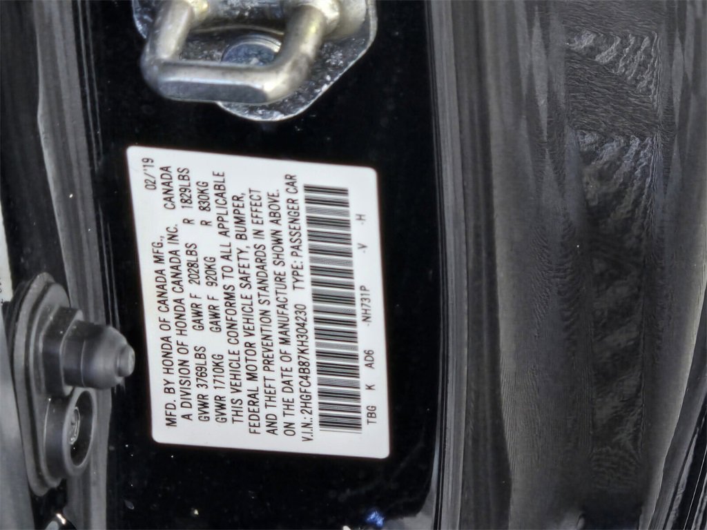 Used 2019 Honda Civic Sport image 16