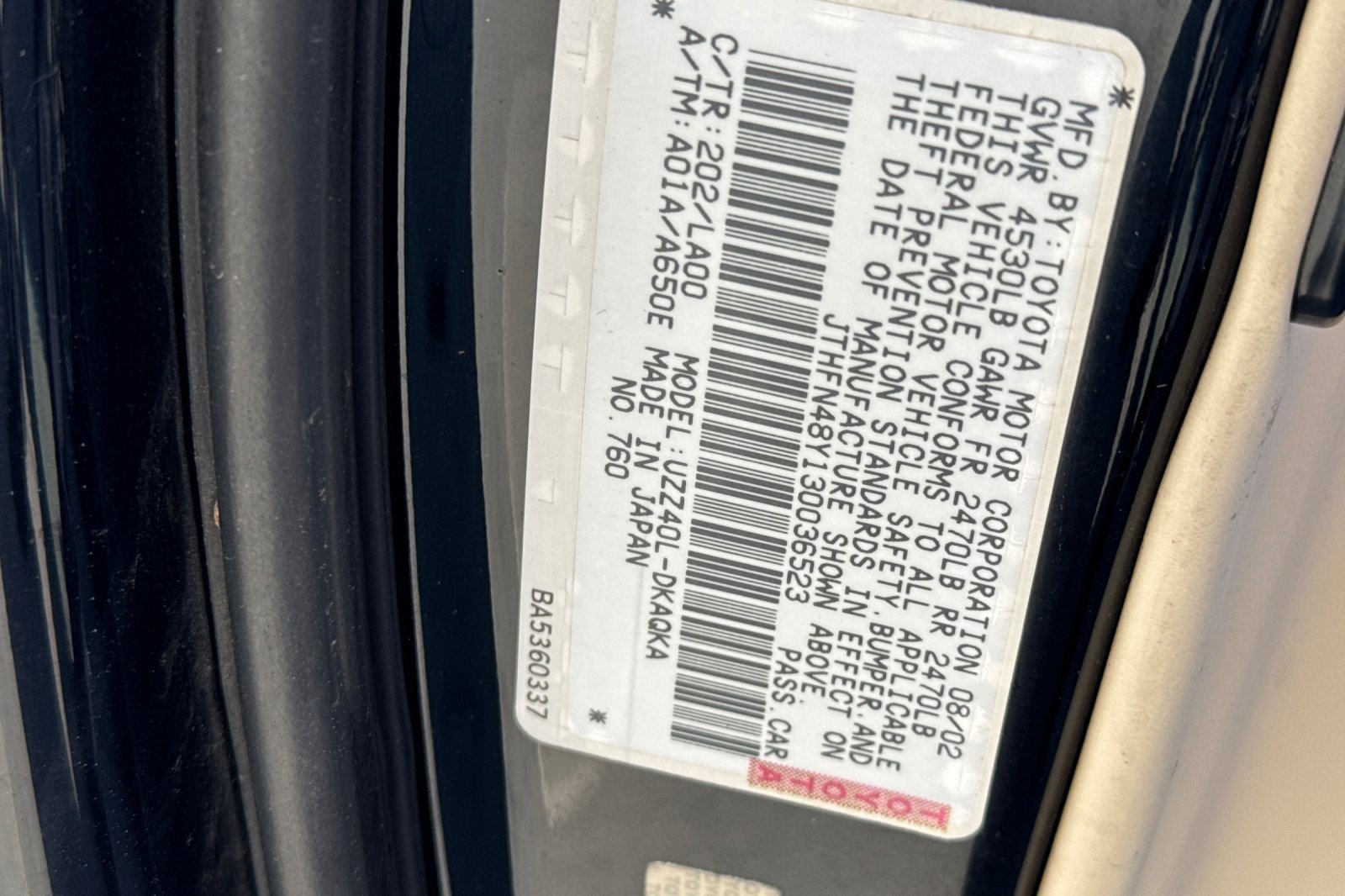 Used 2003 Lexus SC 430 Convertible RWD image 24