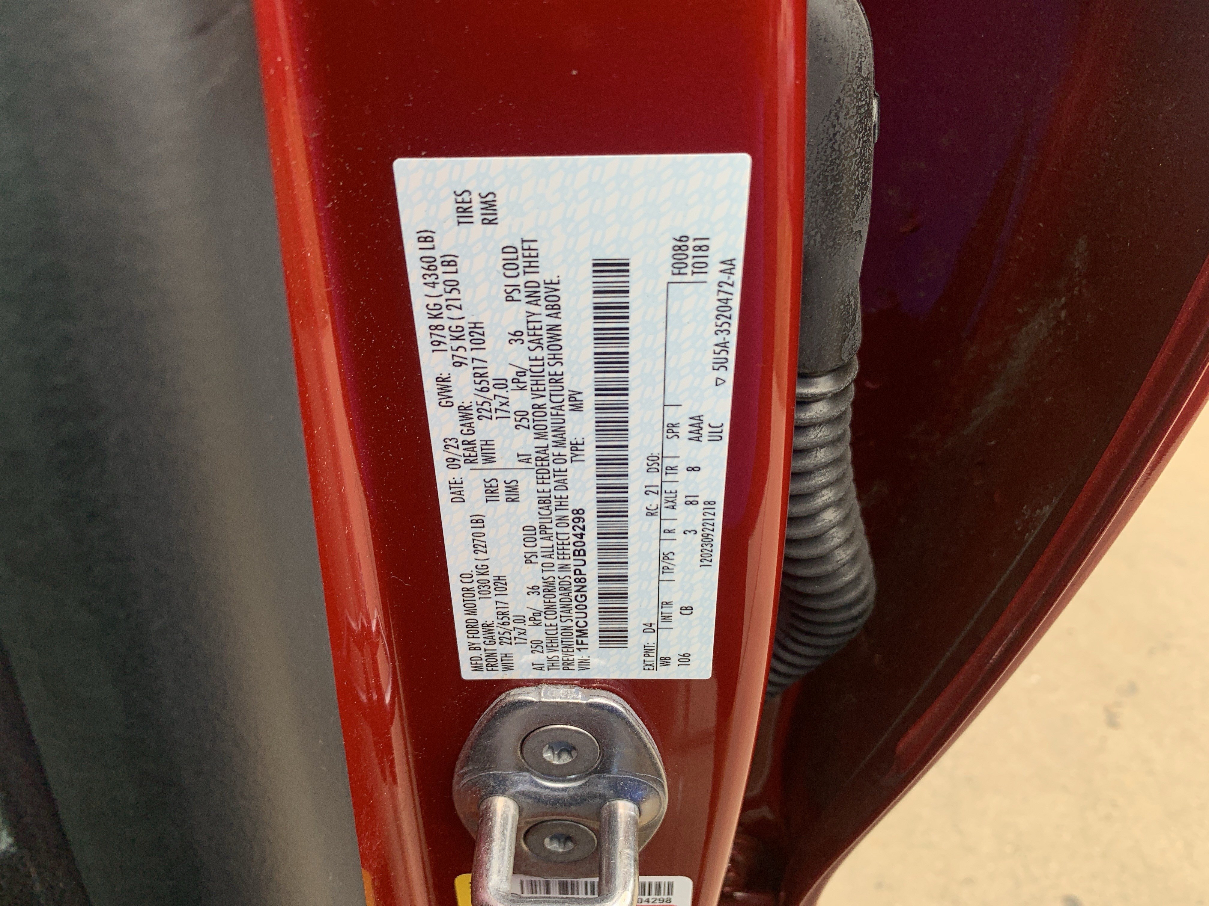 Used 2023 Ford Escape Active FWD image 36