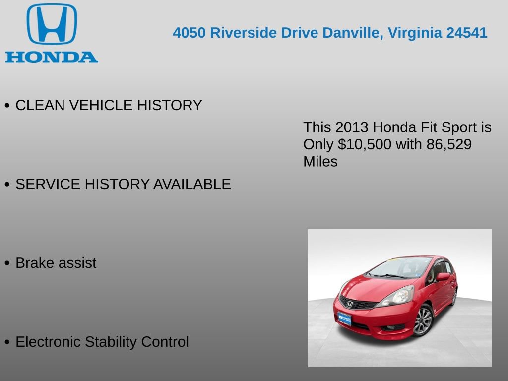 Used 2013 Honda Fit Sport image 7