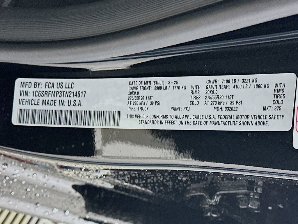 New 2026 RAM 1500 Big Horn AWD/4WD image 18