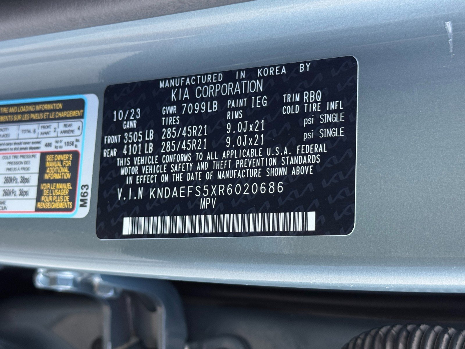 Used 2024 Kia EV9 GT-Line AWD/4WD image 48