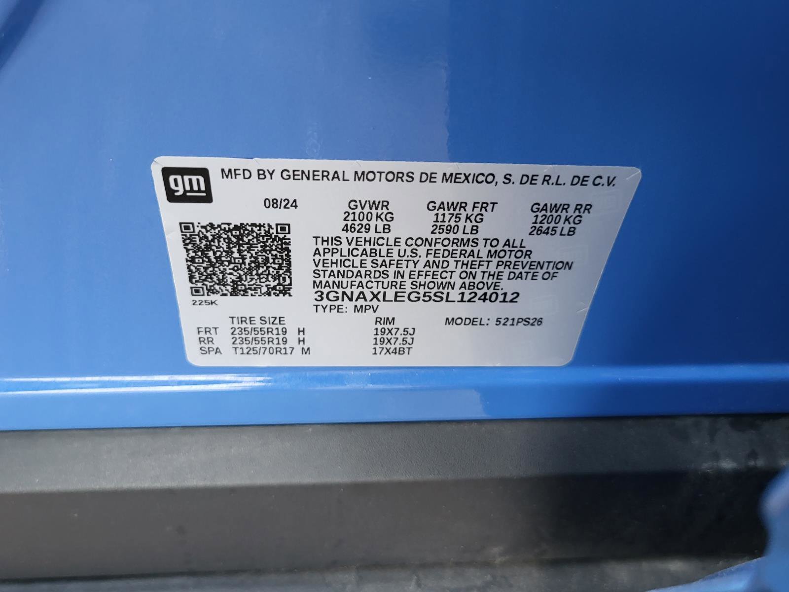 Used 2025 Chevrolet Equinox RS w/ Safety and Technology Package image 34