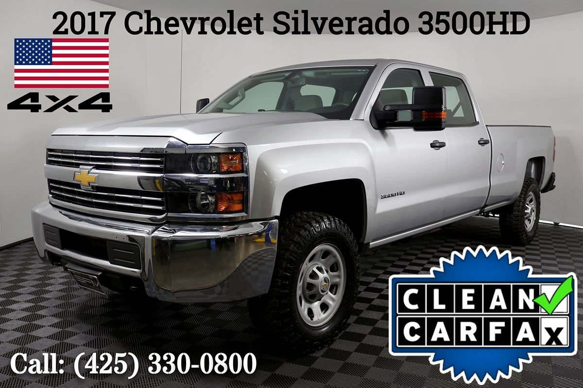 Used 2017 Chevrolet Silverado 3500 W/T w/ WT Fleet Convenience Package