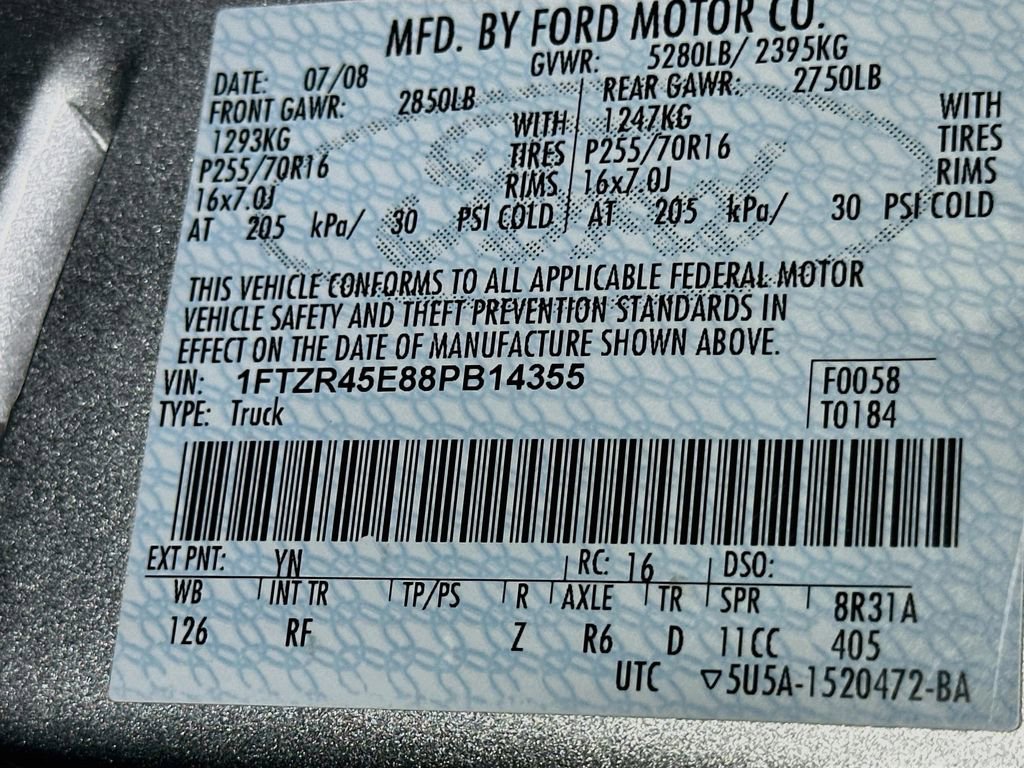 Used 2008 Ford Ranger 4x4 SuperCab image 21