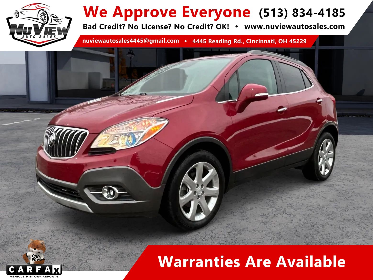 Used 2015 Buick Encore Leather w/ Experience Buick Package