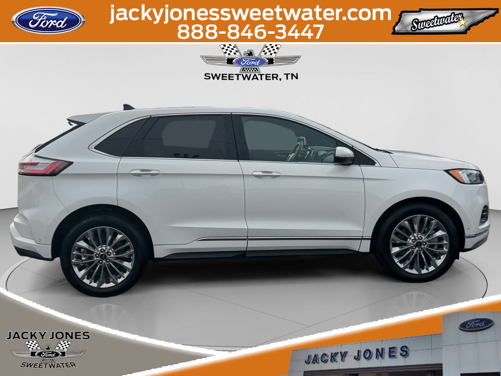 Certified 2021 Ford Edge Titanium w/ Equipment Group 301A AWD/4WD image 6