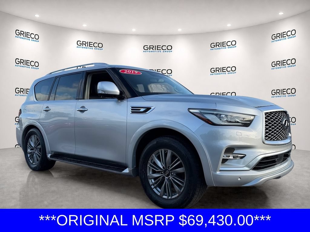 Used 2019 INFINITI QX80 Luxe w/ Proassist Package RWD image 1